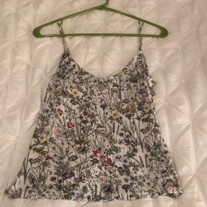 Floral tank top
